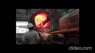 Zetko Hot Ladle Debricking Machine