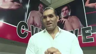 The Great Khali In Exclusive Interview with PTC Punjabi At His Academy CWE