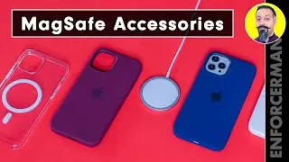 MagSafe Accessories for iPhone 12 - MagSafe charger & Cases - First Impression (and Magnet Test)