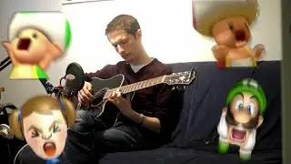 Wii Shopping Channel music on Guitar with tab and score