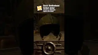 The OG Brotherhood of Steel Combat Armor Mod for #Fallout New Vegas