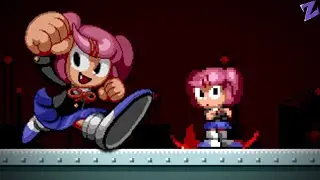 I beat Sonic 1 as Natsuki from DDLC