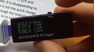 USB тестер J7-M с триггером Quick Charge обзор тесты замеры