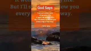 God Says |God Message For you| #shorts #jesus #godsays #blessings #god #grace  #godmessage