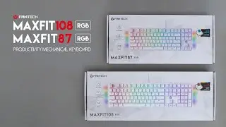 MAXFIT108 RGB & MAXFIT87 RGB Unboxing Video