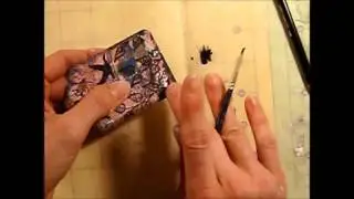 Mixed Media Mini Collage Tag Tutorial