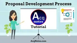 Proposal Development Process Tutorial