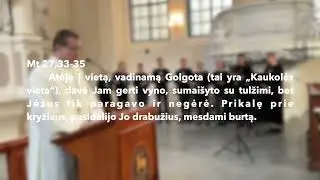 Didžiojo Penktadienio pamaldos｜Kryžiaus kelio stotys. I&scaron;kilmingieji priekai&scaron;tai (Improperia)