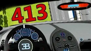 413 KM/H!!! STO VOLANDO! Bugatti Veyron, Porsche 918 - City Car Driving
