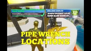 Fortnite Search different Golden pipe wrenches