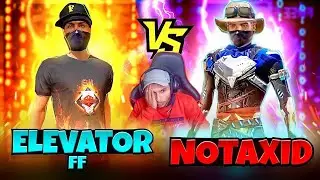 NG Elevator vs Testing Notaxid 📲 || 1 vs 1 || Nonstop Gaming Live Test Reaction 😱