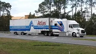 White Volvo Extended Sleeper Atlas | Truckspotting 2926