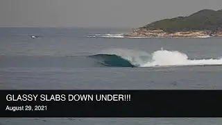 Aussies SCORE DANGEROUS SLAB SURF!!! on August 29, 2021
