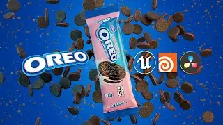 Oreo Strawberry - CGI Commercial | Houdini & Unreal Engine 5