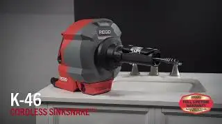 RIDGID K 46 Cordless Sink Snake&trade; E Commerce Demo