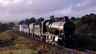 GWR 28xx 2-8-0 2857 WITH A MIXED GOODS ON THE SEVERN VALLEY RAILWAY - 22nd October 2013