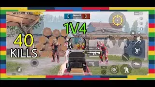 1v4 CLUTCH IN TDM | 40 KILLS | PUBG MOBILE | EXECUTOR GAMING | #4