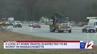 Massachusetts officials warn drivers to expect heavier traffic this Thanksgiving