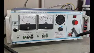 Danbridge 12kV High Voltage non-destructive insulation tester JP12A test teardown 1985