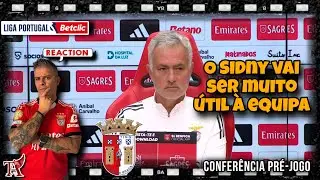BRAGA: CONFERÊNCIA DE IMPRENSA PRÉ -JOGO NA LIGA: MOURINHO ANALISA REFORÇO E FALA EM FINAL AMANHÃ!!