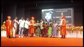 Convocation ceremony Dr.Satish Suguna Rajam Borkut