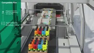 Texwrap Kayat SRX Shrink Bundler Animation Bundling Trays of Bottles or Cans | www.ProPac.com