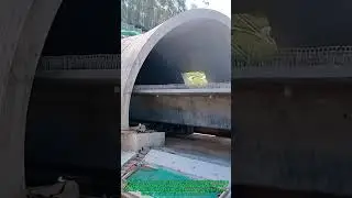 Precision Bridge Transport: Navigating Precast Beam Through Tunnel