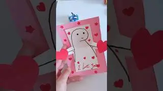 ❤️DIY Valentine's Day gift card #diy#craft #art#diycrafts #handmade #ideas