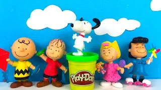 PEANUTS SET DE FIGURAS - PEANUTS FIGURE SET - CHARLIE BROWN SALLY BROWN SNOOPY LUCY Y LINUS