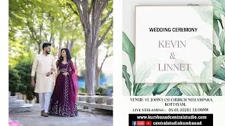 WEDDING LIVE STREAMING - KEVIN  &  LINNET  (05-01-2026)