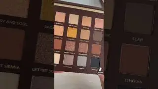 Nabla side by side✨#haul #nabla #sidebyside #grwm #unboxing  #swatch #palette #makeup