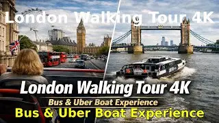 London Panoramic Tour | Bus & River Views