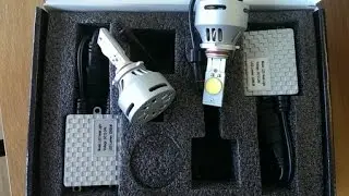 Светодиоды H4 Cree 3200 Lm из Китая. Видео №50