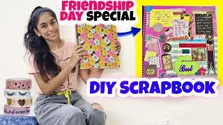 🌈 Friendship Day Special Scrapbook🖍📒 | Vlog | Riya's Amazing World