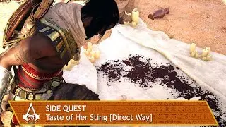 Assassin's Creed Origins - Side Quest - Taste of Her Sting [Direct Way]