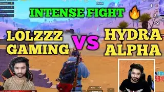 Lolzzz gaming vs Hydra alpha full intense fight for chicken dinner in last zone | Pubg emulator