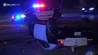 Woman killed after striking light pole in southeast Oak Cliff