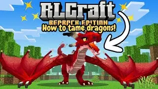 RLCraft Bedrock – How to Tame DRAGONS! 🐉