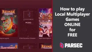 How To Play Local Multiplayer Online FOR FREE 2020 | Parsec