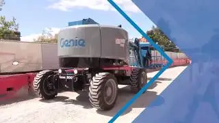 Genie Articulating Boom Product Walk Around Z-45 XC