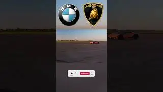 BMW M4 CS vs Lamborghini Huracan &ndash; INSANE DRAG RACE!