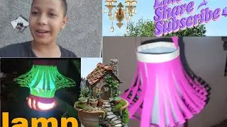How  To Make  Paper  Lantern For Diwali Project.# Mujtaba Village Vlogs 1.6k view