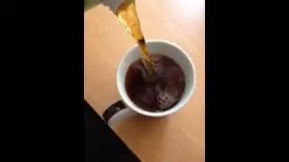 Tesco apple juice gone black