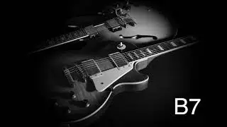 B7 chord pedal for Modes study backing track | Slow Jazz 85 BPM