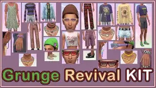 The Sims 4| What's inside?| Grunge Revival Kit
