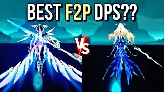 F2P: ЭМИТ против КАРТЕТИИ!!! Кто, по-вашему, лучший DPS среди игроков F2P??? Грозовые волны 3.1