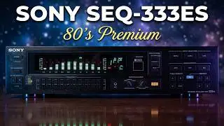 SONY SEQ-333ES 80's Premium ES Vintage Digital Stereo Equalizer Demo