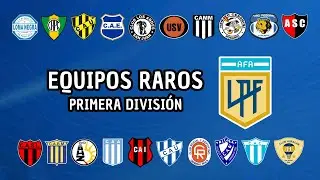 The STRANGEST TEAMS that PLAYED in the ARGENTINE LEAGUE
