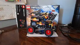 LEGO Technic Monster Jam Grave Digger (42219) Review (Fire and Ice Version) 