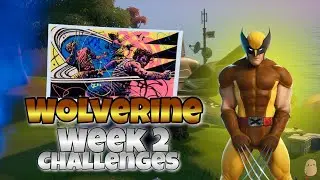 Wolverine Week 2 Challenge (Find The Loading Screen Picture At A Quinjet Patrol Site) Season4
